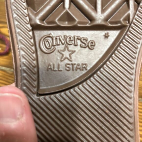 NEW Converse CTAS OX Dark Sangria Tera Red Low Unisex size 1 - Picture 8 of 8